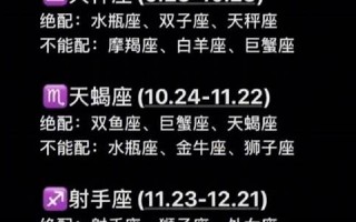 十二星座配对(12星座最佳夫妻配对)